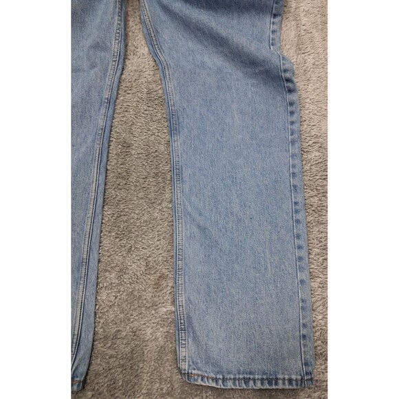 Levi's Strauss 505 Jeans Mens Sz 40x32 Straight Leg Denim Blue Regular Fit - Picture 4 of 16